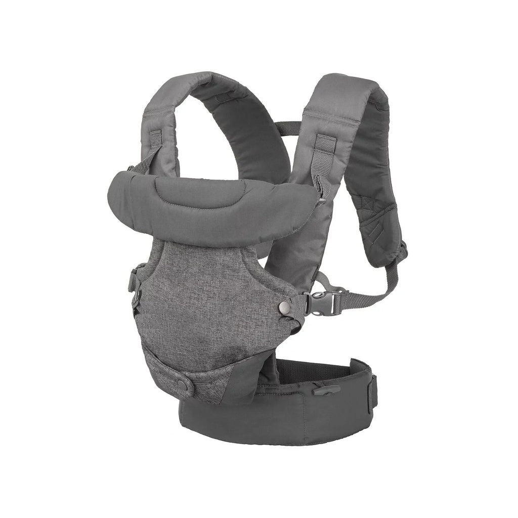 Infantino Flip Advanced 4-in-1 Carrier - Ergonomic, convertible, face-in and face-out front and back carry for newborns and older babies 8-32 lbs