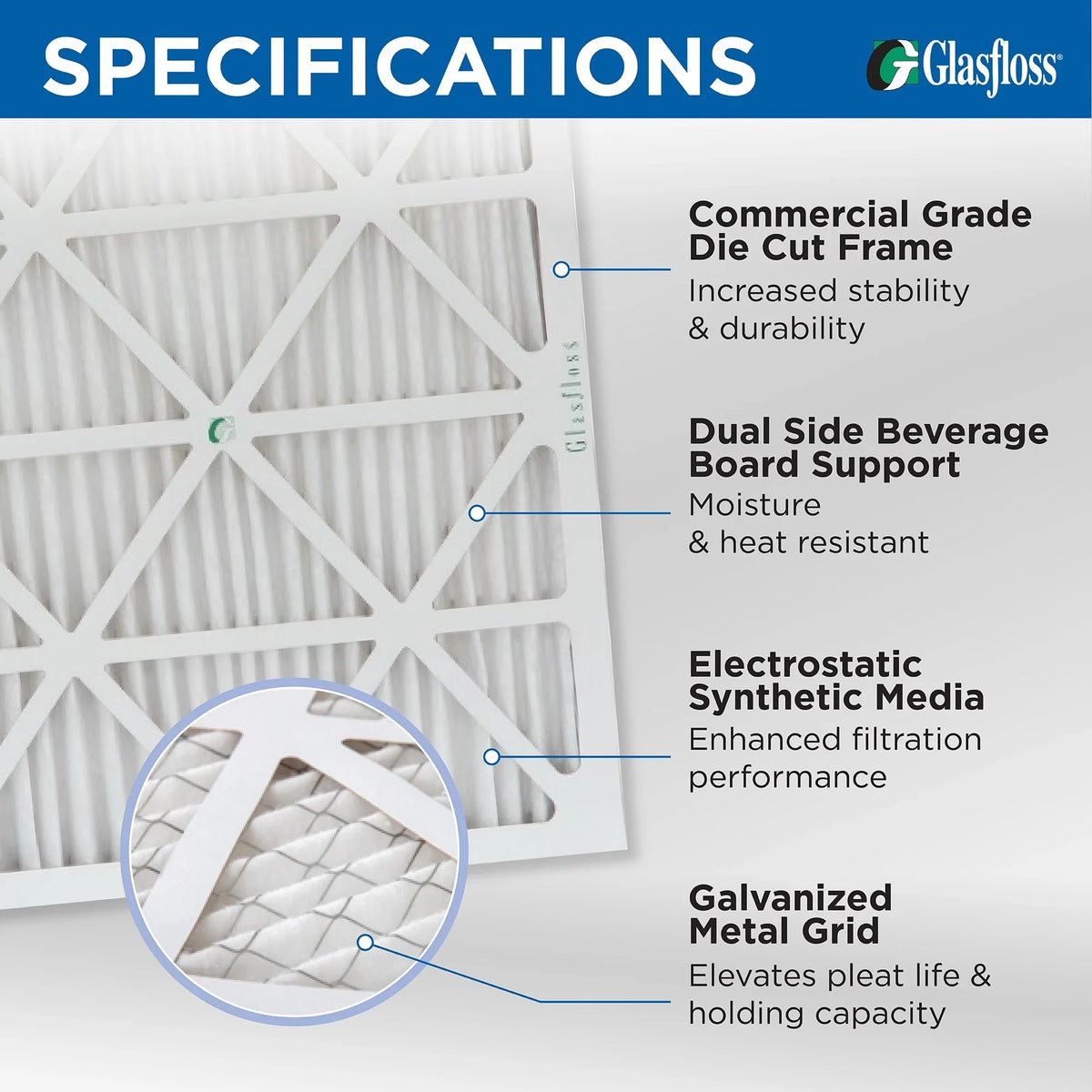 12 Pack of 14x25x1 MERV 13 Pleated Air Filters by Glasfloss. Actual Sizeize: 13-1/2 x 24-1/2 x 7/8