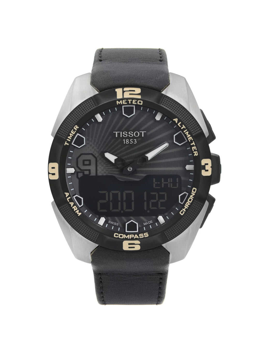 Tissot T-Touch Expert Sizeolar Tony Parker Black Dial Men Watch T091.420.46.061.00