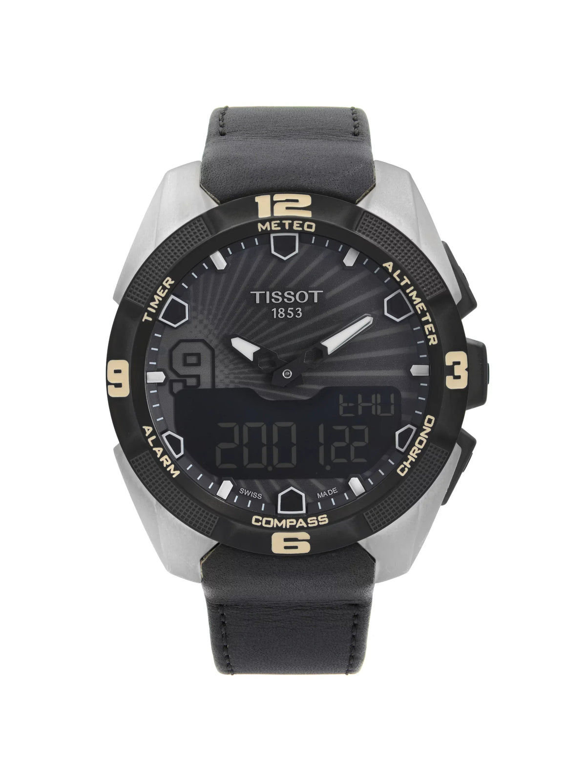 Tissot T-Touch Expert Sizeolar Tony Parker Black Dial Men Watch T091.420.46.061.00