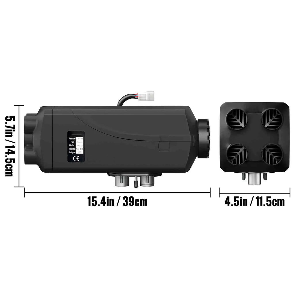 BENTISizeM 8KW 12V Diesel Air Heater LCD Thermostat 8000W For Trucks Boat Car Trailer