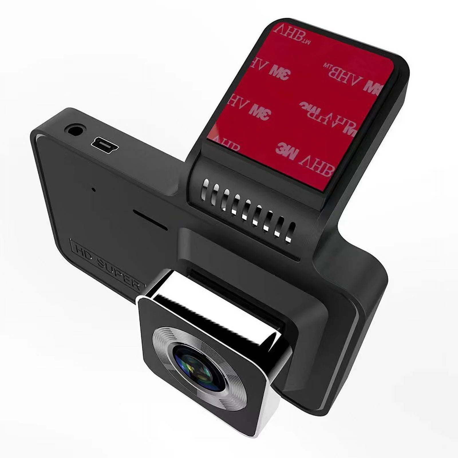 New 4 inch front and rear dual lens driving recorder HD night vision free installation dash camera wholesale