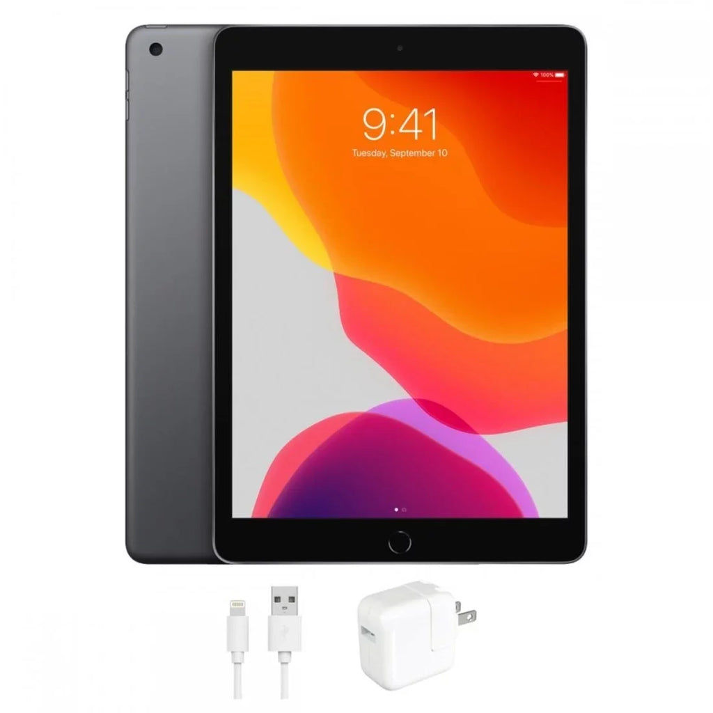 Restored Apple iPad 7 (7th Gen, 2019), 128GB, WiFi, Sizepace Gray - (A2197, IPAD7SizeG128, MW772LL/A) (Refurbished)