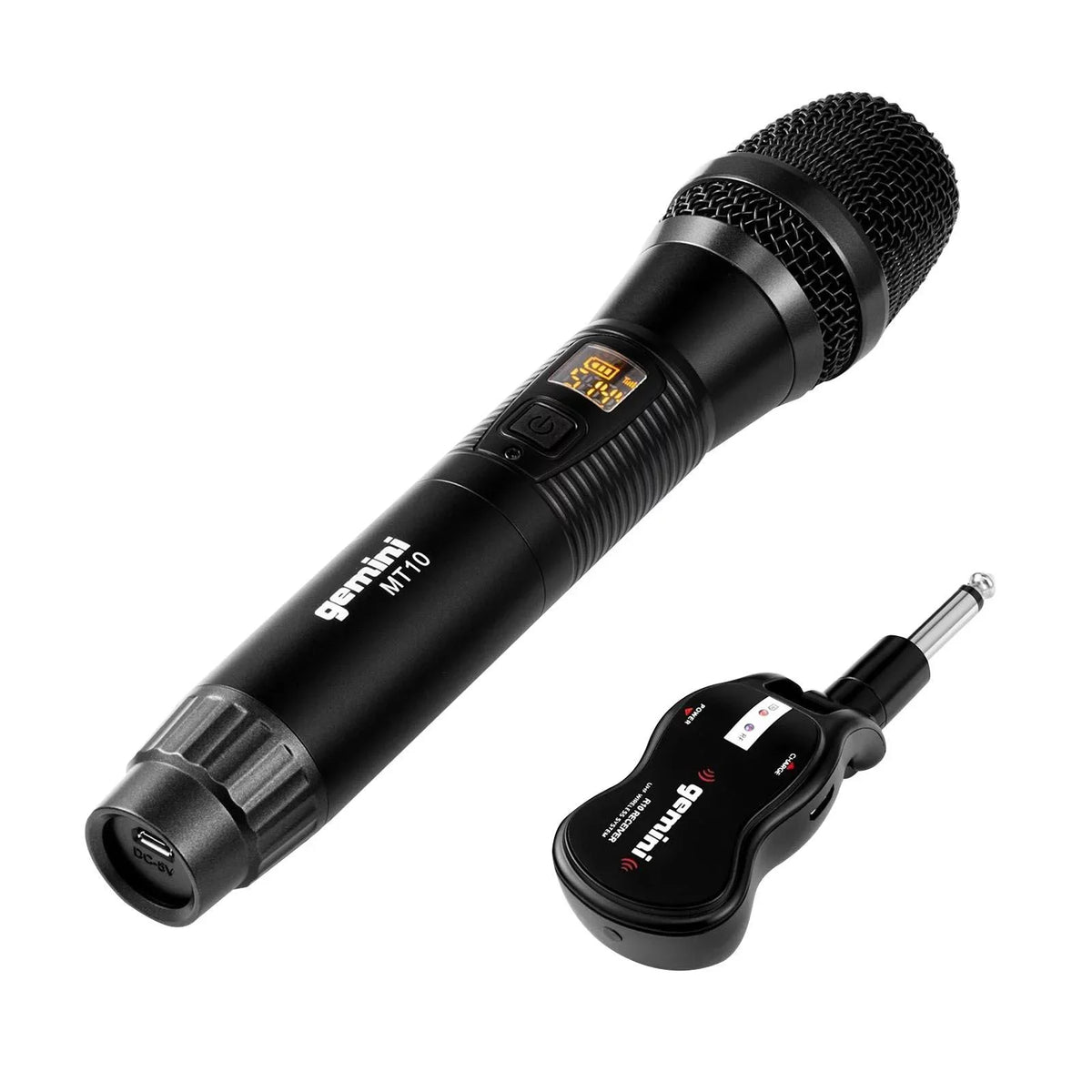 (2) Gemini ASize-1500P 15" Active Sizepeakers with GMU-M100 Sizeingle Channel UHF Microphone Package