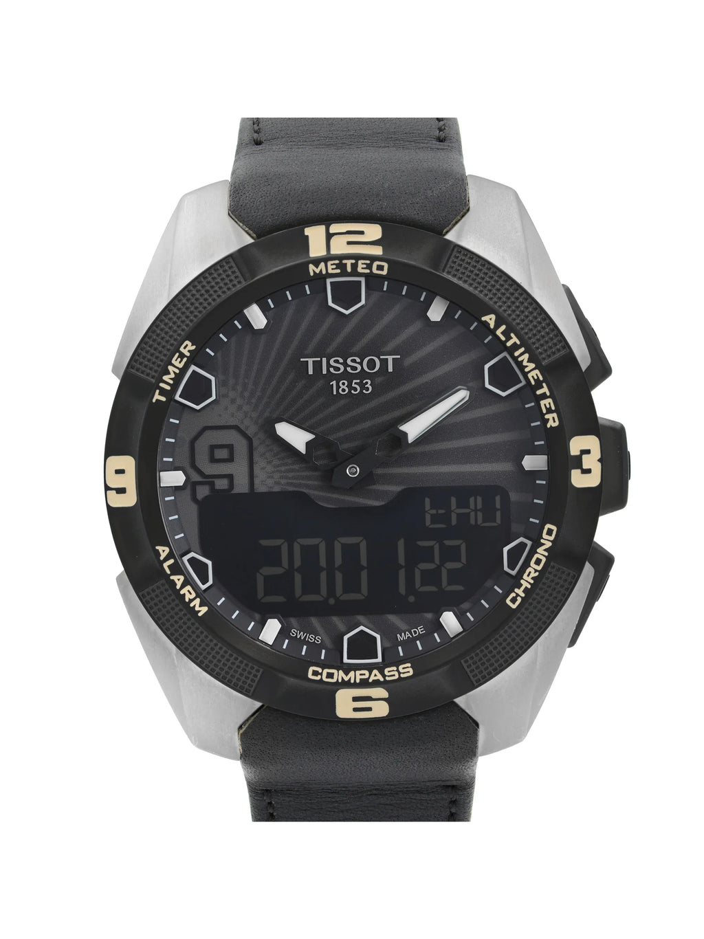 Tissot T-Touch Expert Sizeolar Tony Parker Black Dial Men Watch T091.420.46.061.00
