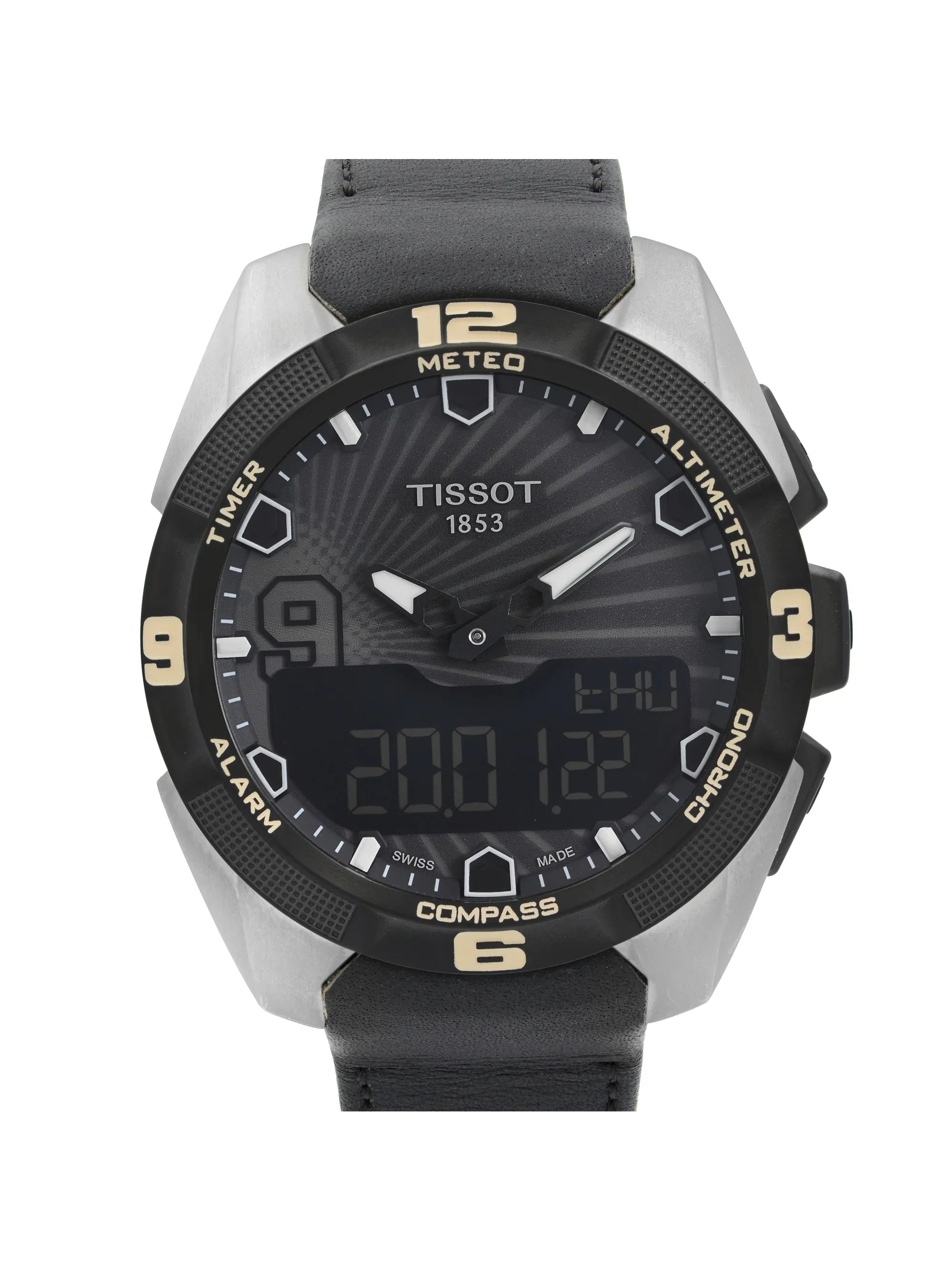 Tissot T-Touch Expert Sizeolar Tony Parker Black Dial Men Watch T091.420.46.061.00