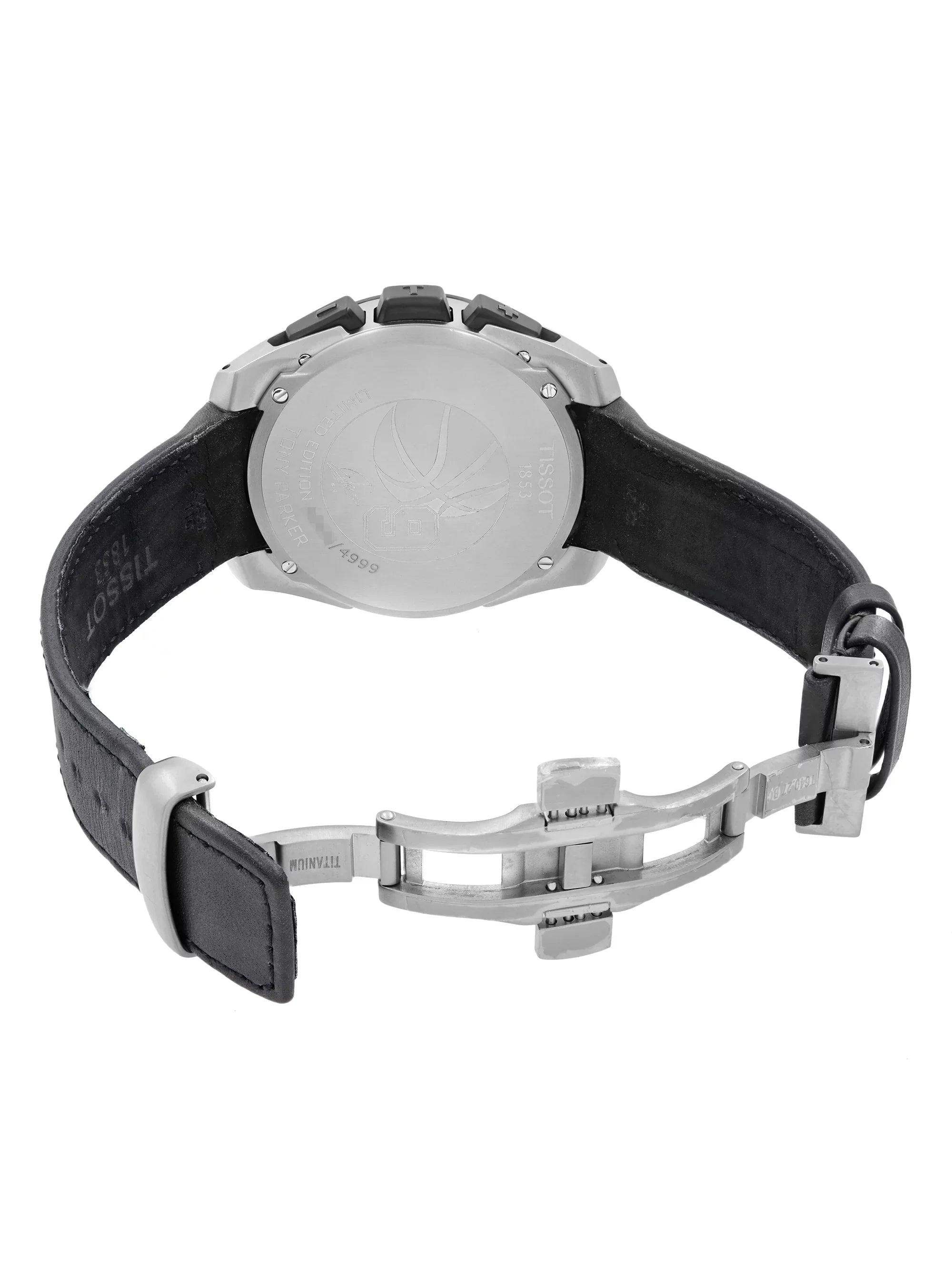 Tissot T-Touch Expert Sizeolar Tony Parker Black Dial Men Watch T091.420.46.061.00