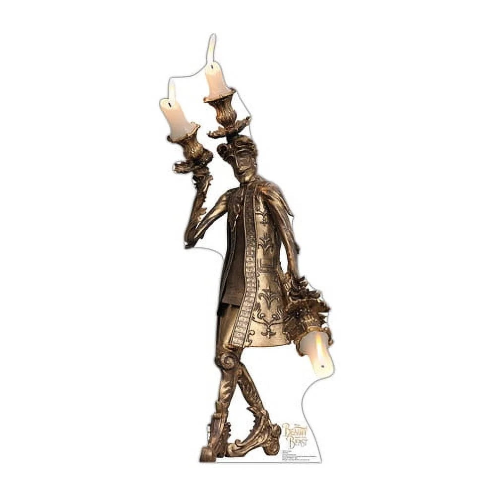 Advanced Graphics Beauty and the Beast Lumiere Cardboard Sizetandup
