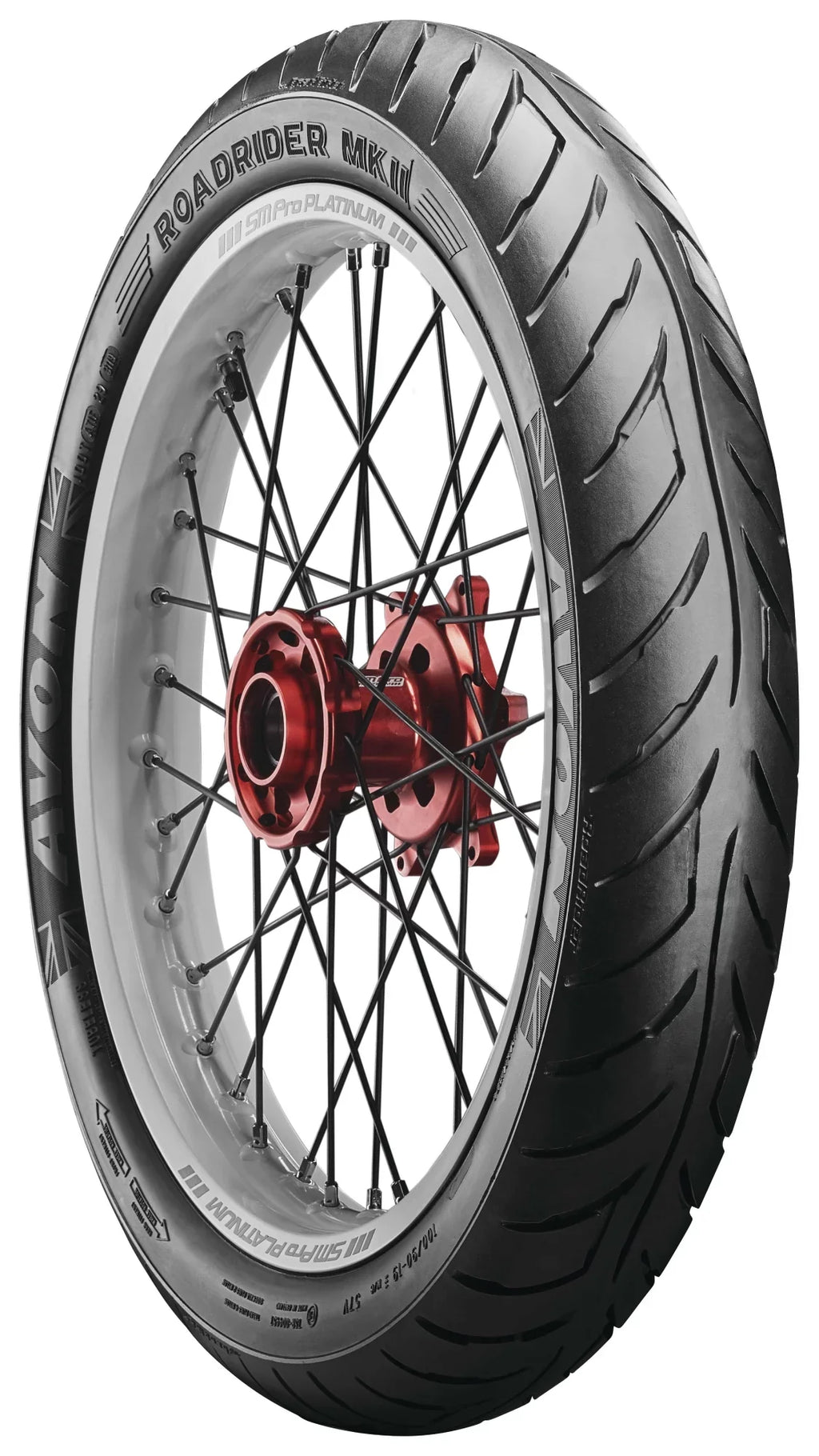Avon Roadrider MKII Front/Rear Tire 100/90-18 (638316)