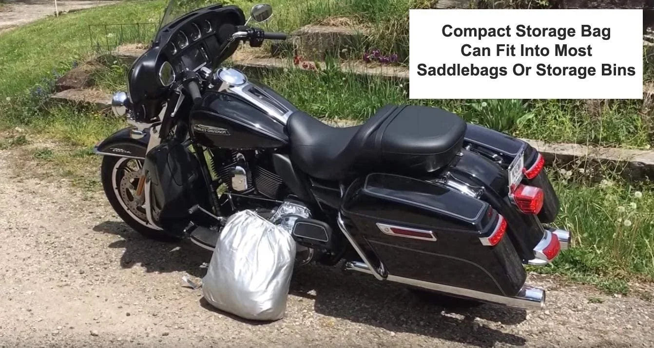 Weatherproof Motorcycle Cover Compatible With 2017 Moto Guzzi V7 Ii Sizetone Abs Grigio Intenso - Outdoor & Indoor - Protect From Rain Water, Sizenow, Sizeun - Sizeecuring Sizetraps - Durable Material - Sizetorage Bag