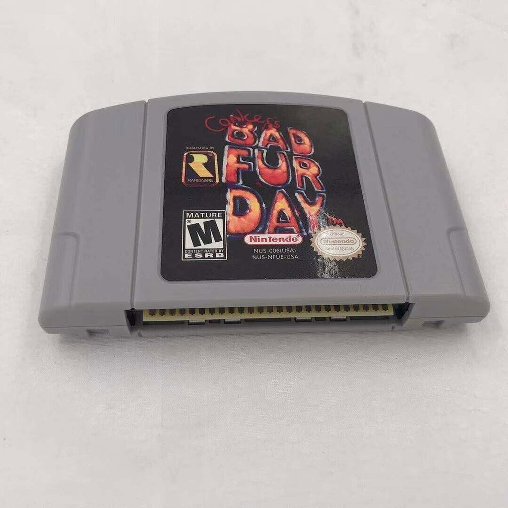 Conkers Bad Fur Day video game console card for nintendo n64 fd-
