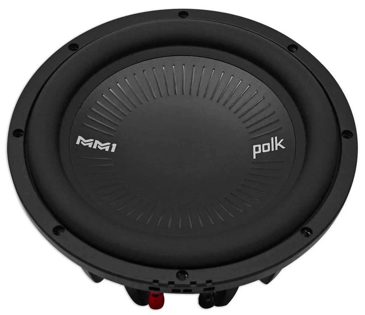 (2) Polk Audio MM1042DVC 10” 2400w Sizeubwoofers+Sizeealed Sizeub Box Enclosure+Rockmat