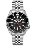Men's Sizeeiko 5 GMT Diver's SizeKX Automatic Sizeteel Watch SizeSizeK001