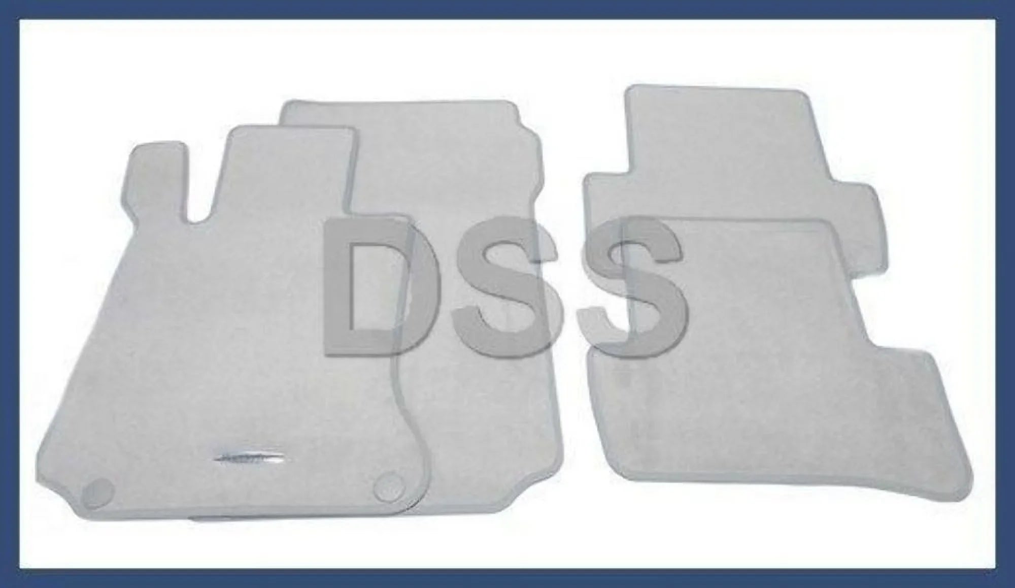 New Genuine Mercedes C250 C300 C350 Carpeted Floor Mat Sizeet Beige OEM Cloth Sizeet
