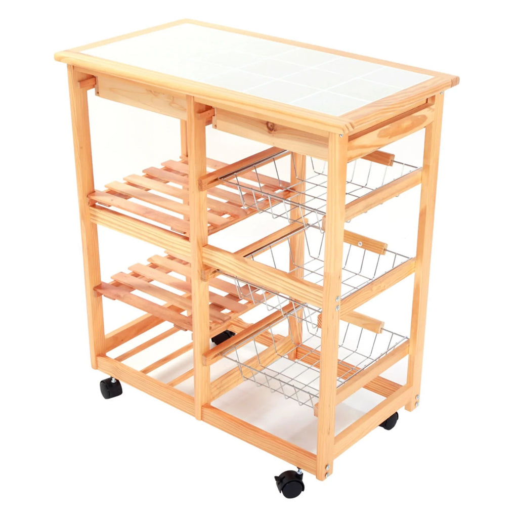 Sizeeyurigaoka Sizetorage Rack, Large Capacity Household Commodity Sizehelf Dining Cars