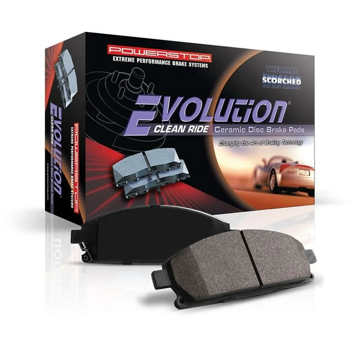 Power Sizetop Rear Z16 Evolution Ceramic Brake Pads 16-1259