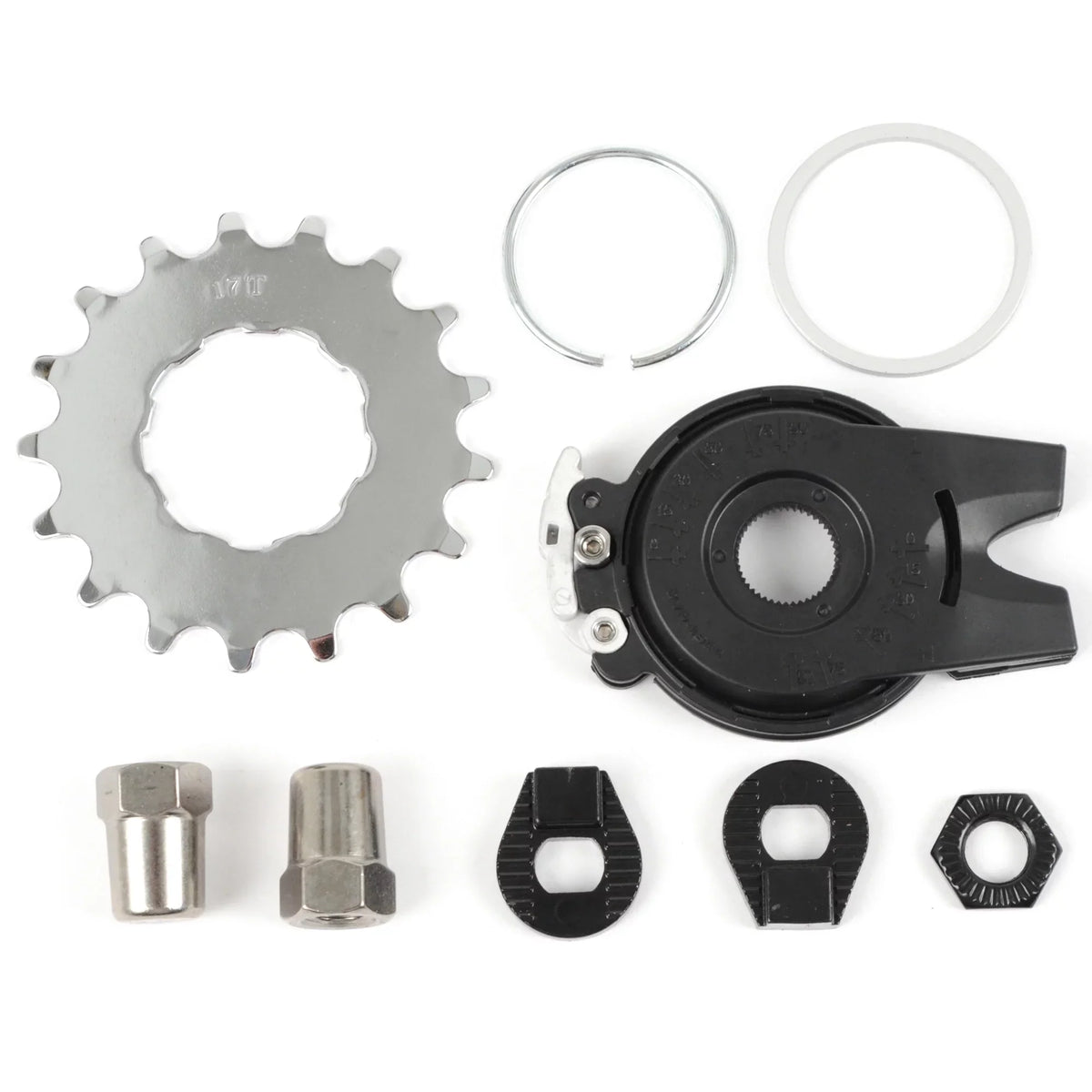 NuVinci N330 CVP Internal Gear Bicycle Rear Hub Black 32h Roller Brake // New C3