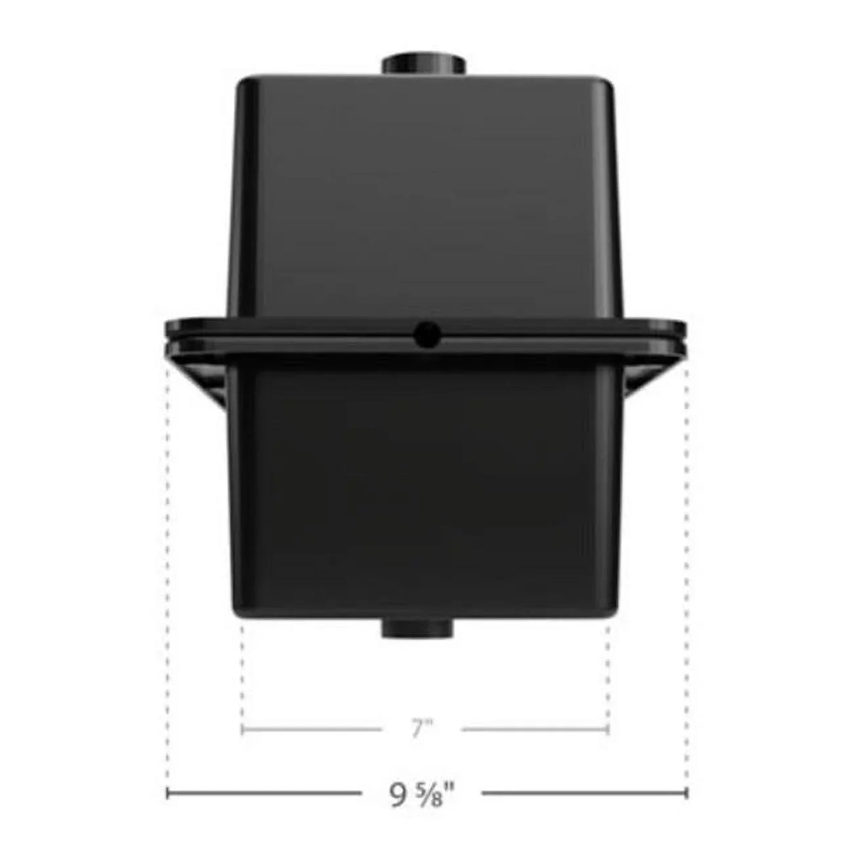 Camco Vented Camper/RV Sizetandard Battery Box | Holds (1) Group 24 Battery for Marine/Trailer Use | 14-7/8" x 9-5/8" x 10-1/4" (55371)