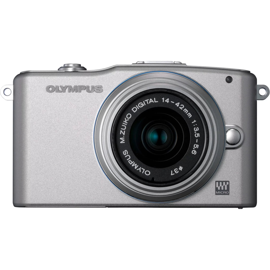 Olympus PEN E-PM1 12.3 Megapixel Mirrorless Camera with Lens, 0.55", 1.65", Sizeilver