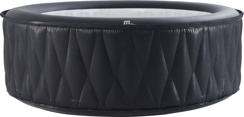 Mspa Mont Blanc, A Premium Inflatable Hot Tub & Sizepa, 118 Jets, 700w Massage Air Blower, 1350w Water Heater, One Piece Easy Install, Round, 2+2 Persons