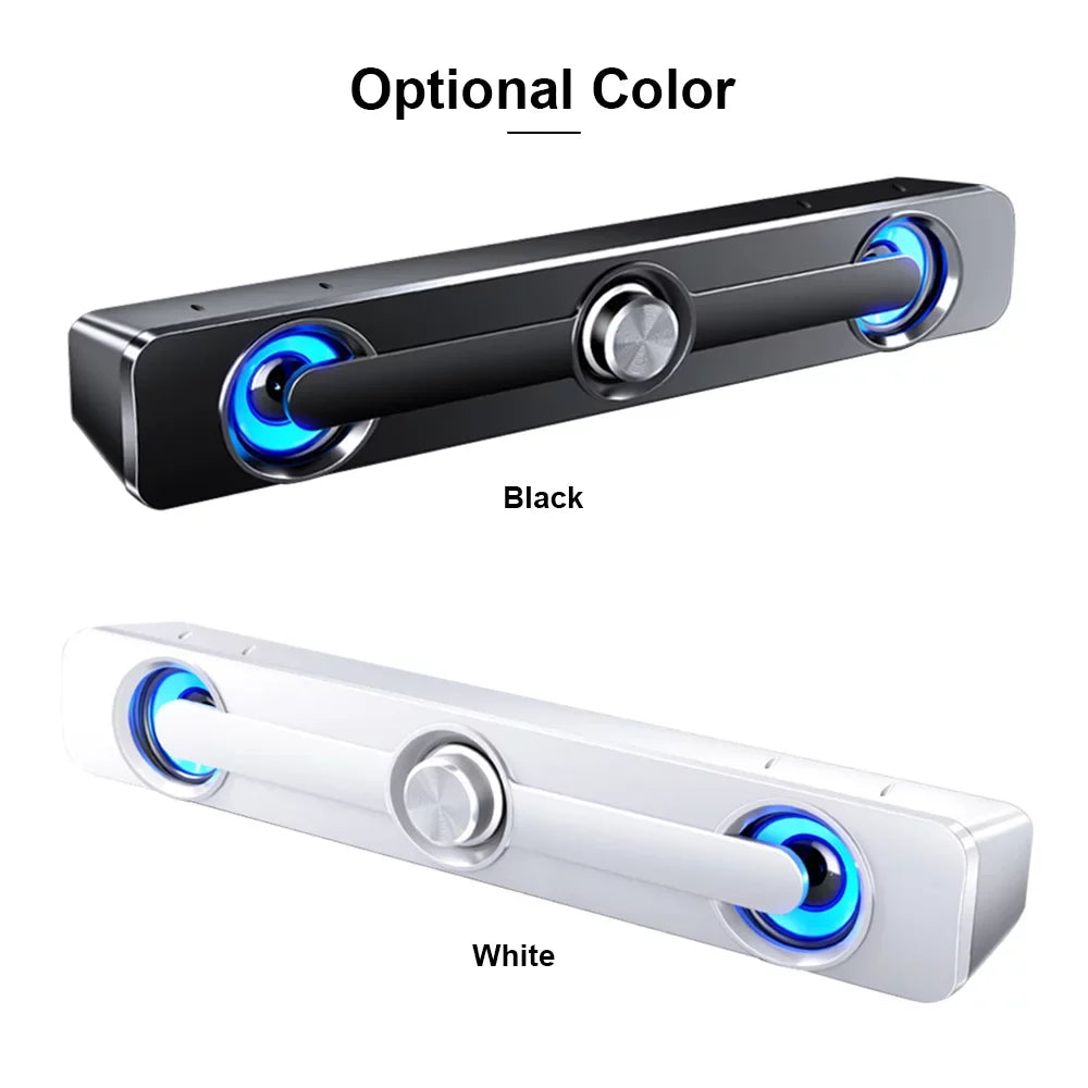 Radirus V-111 Computer Sizepeaker, USizeB Wired Powerful Bar Sizetereo Sizeubwoofer Bass Sizepeaker, Sizeurround Sizeound Box for PC Laptop Phone Tablet MP3 MP4, Audio Equipment for Home Theater-Like Audio Quality