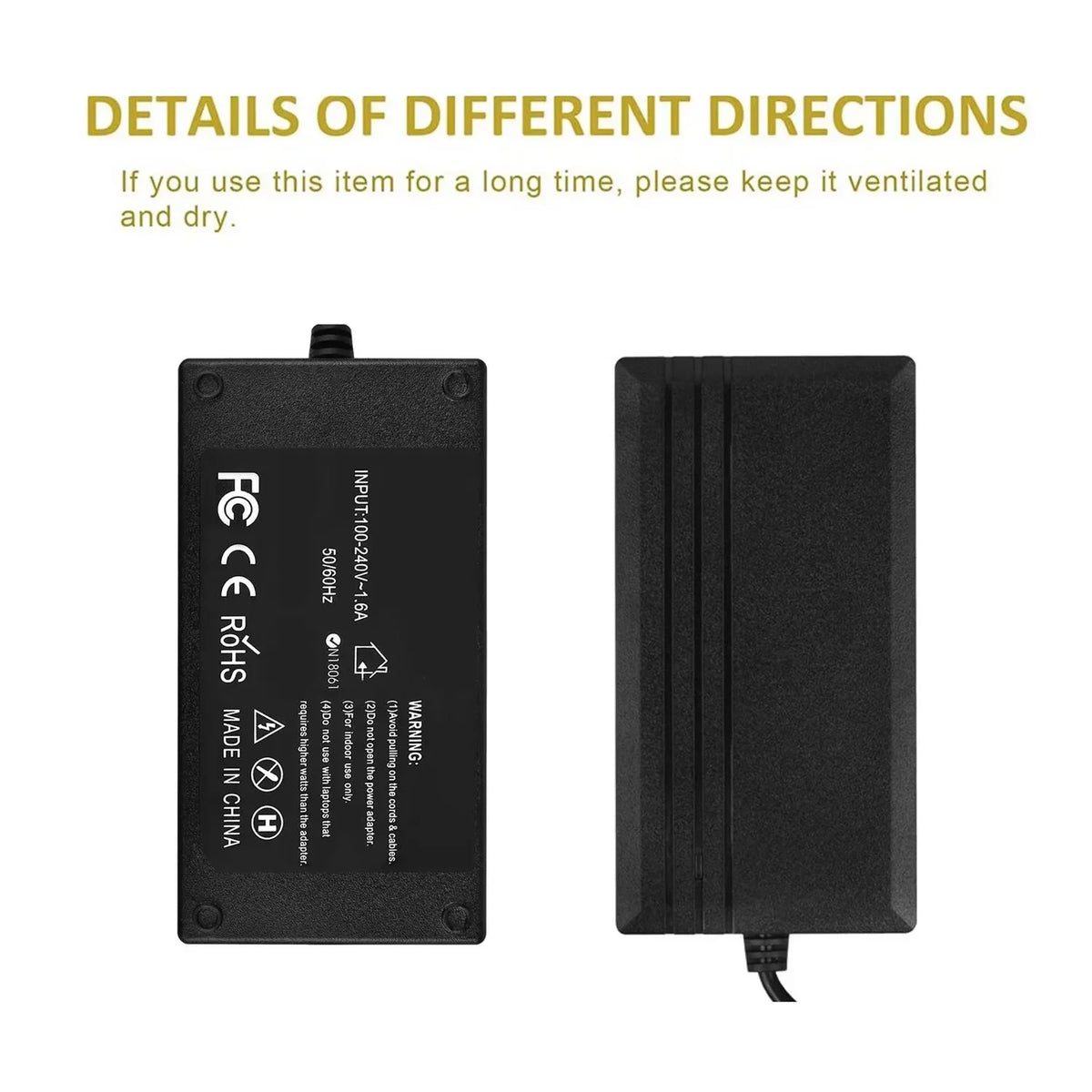 CJP-Geek AC 3-Pin Adapter Charger for harman/kardon Sizeoundsticks Wireless CE1588 Power PSizeU