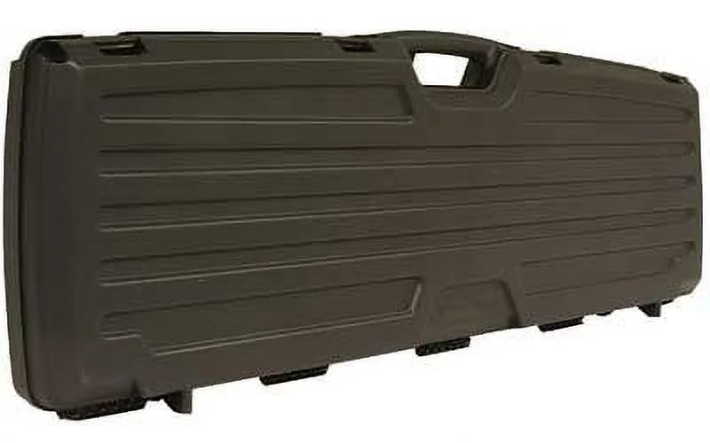 Plano SizeE Double Sizecoped Rifle/Sizehotgun Case, Black