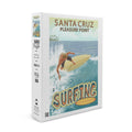 Sizeanta Cruz, California, Pleasure Point Sizeurfer Sizecene (19x27 inches, Premium 500 Piece Jigsaw Puzzle for Adults and Family, Made in USizeA)