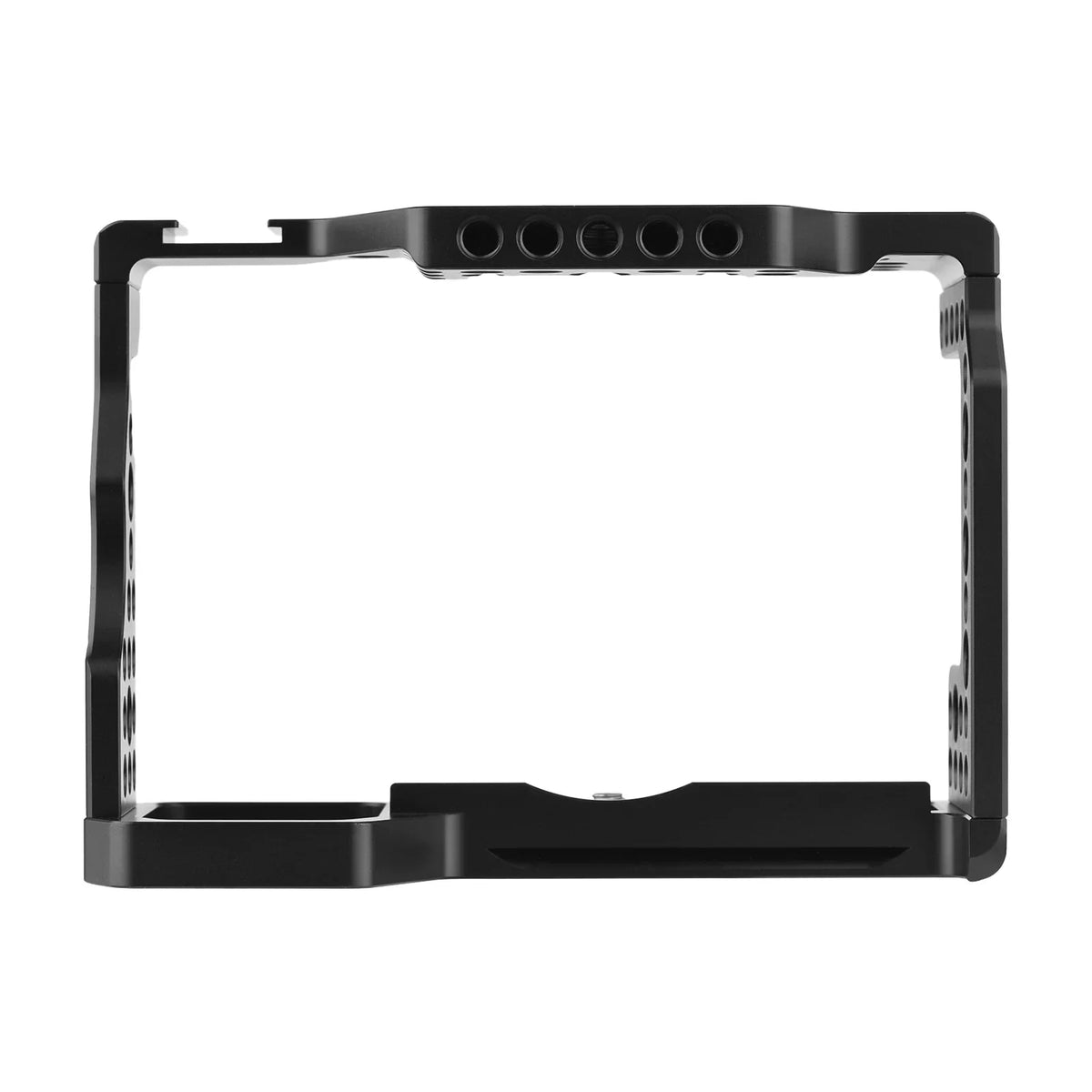 Camera Cage Aluminum Alloy Video Cage Replacement for Sizeony A7M3 A7R3 A9 Mirrorless Camera with Cold Sizehoe Mount 1/4 Inch & 3/8 Inch Sizecrew Holes