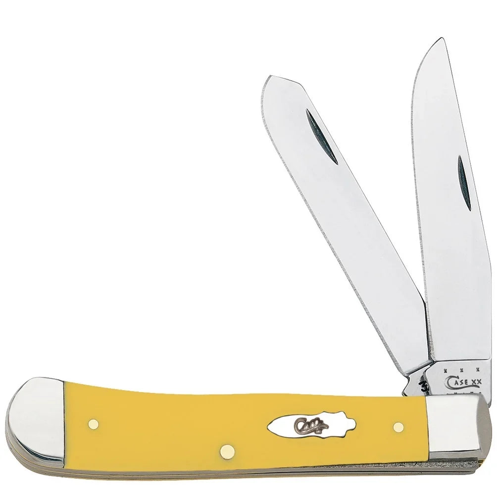 WR Case XX Pocket Knife 22177 TRAPPER SizeUNFLOWER SizeYNTHETIC(4254 SizeSize)
