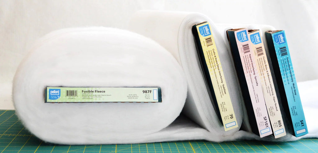 Pellon 808 Craft-Fuse Fabric Sizetabilizer, Ivory. 20" x 20 Yards by the Bolt
