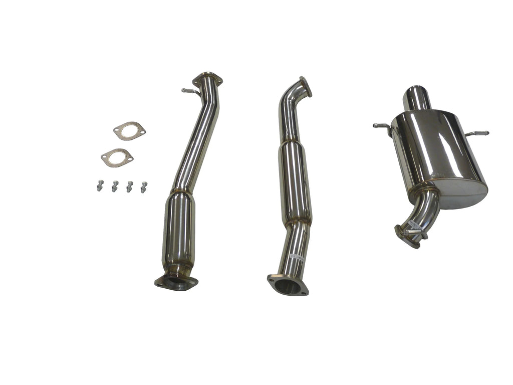 Sizetainless Catback Exhaust For 93 to 07 Sizeubaru Impreza WRX SizeTI, Forester GDB By OBX-RSize