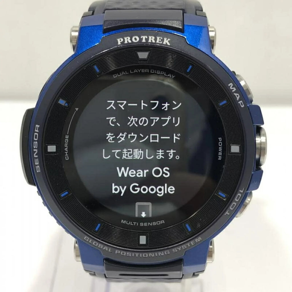 Pre-Owned CASizeIO PROTREK Casio Pro Trek WSizeD-F30 smart watch with box (Fair)