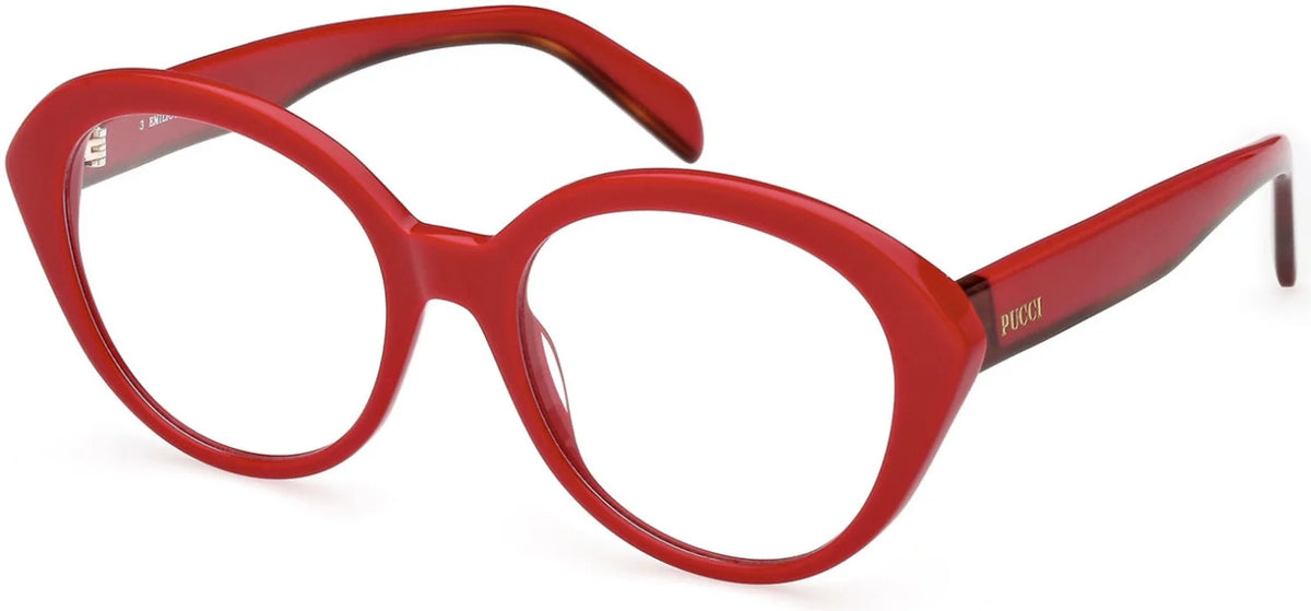 Eyeglasses Emilio Pucci EP 5223 069 Sizehiny Light Red / Red/Havana
