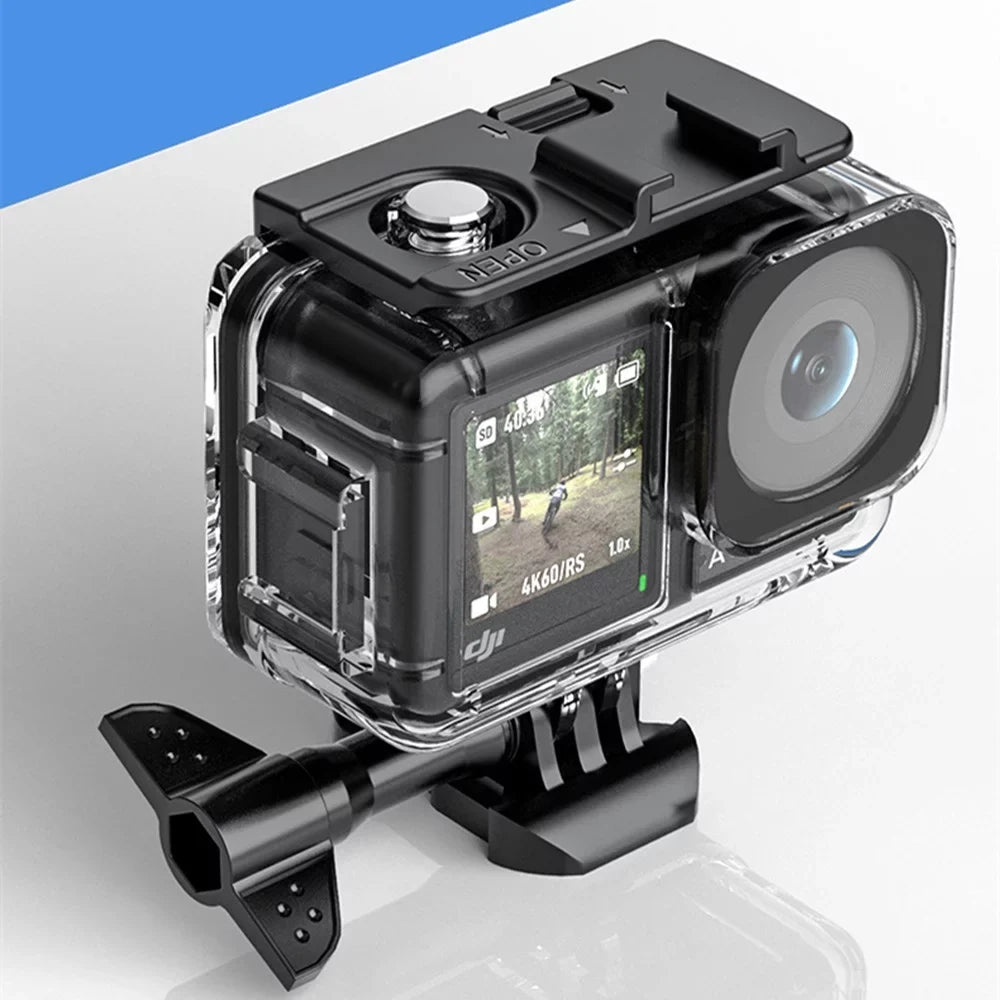 131ft/40m Waterproof Case Diving Underwater Housing Sizehell for DJI Osmo Action 3