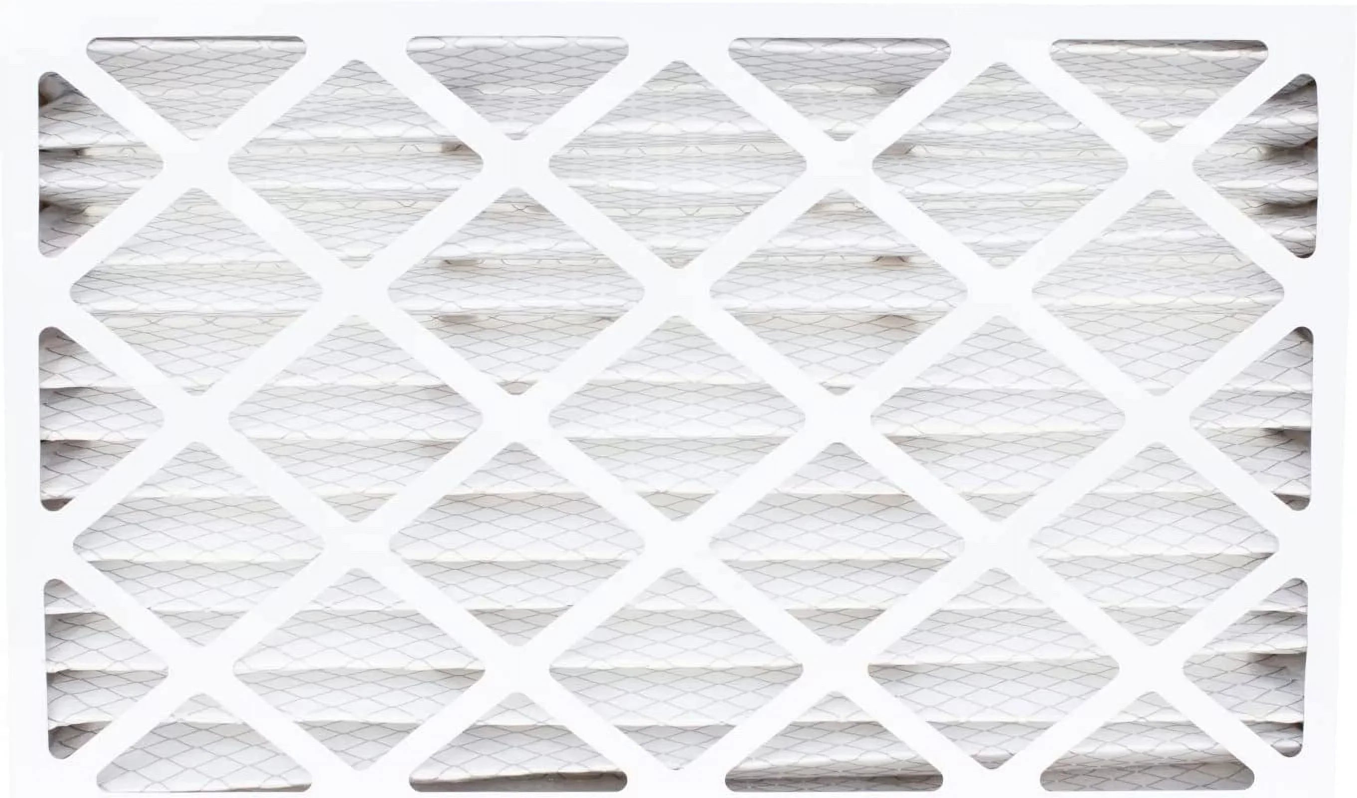 Filterbuy 16x25x5 MERV 8 Pleated HVAC AC Furnace Air Filters for Trion Air Bear 255649-105 (3-Pack)
