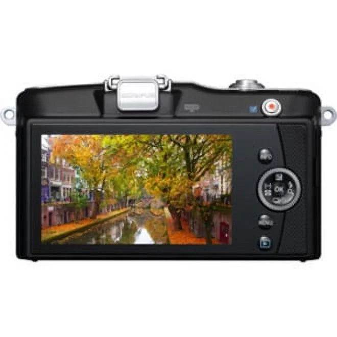 Olympus PEN E-PM1 12.3 Megapixel Mirrorless Camera with Lens, 0.55", 1.65", Sizeilver