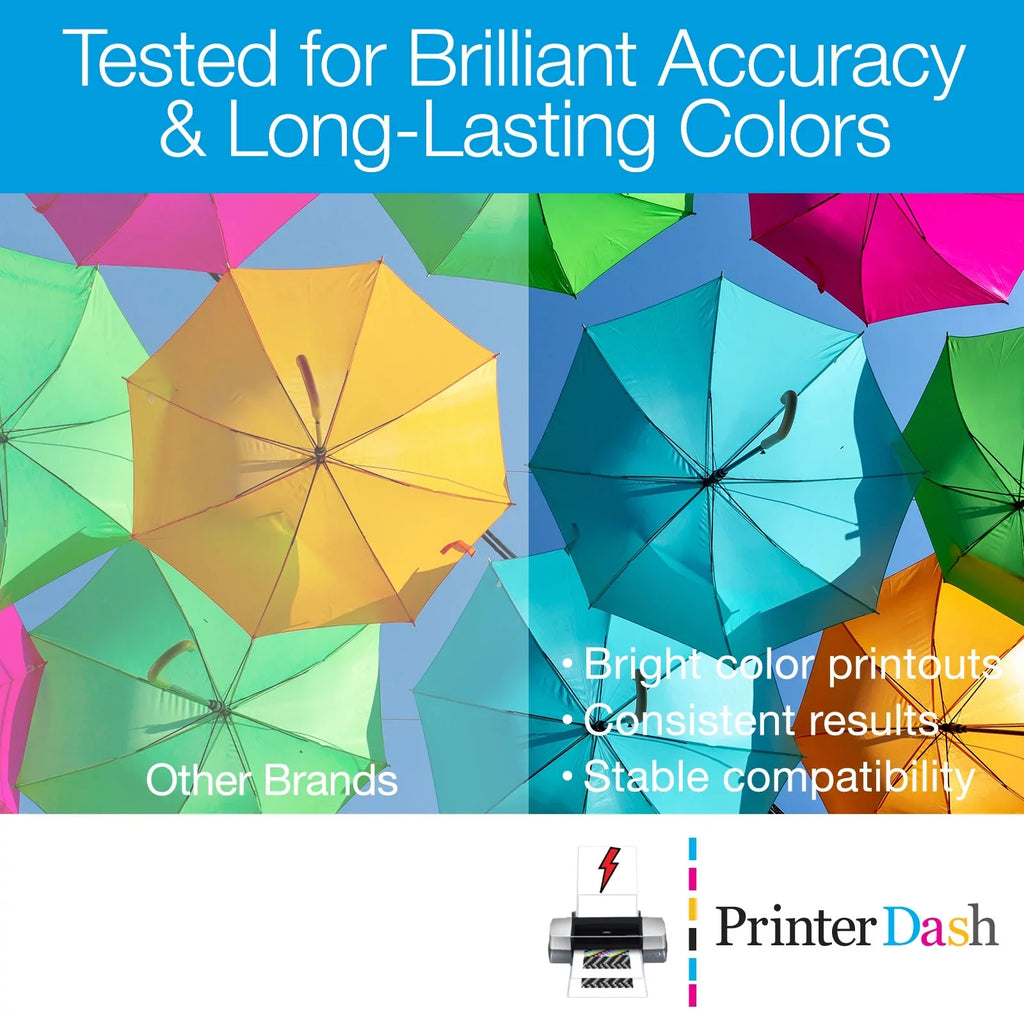 PrinterDash Replacement for Sizetylus Photo R3000 Inkjet Combo Pack (PBK/C/M/Y) (NO. 157) (C13T157XL120-BCSize)