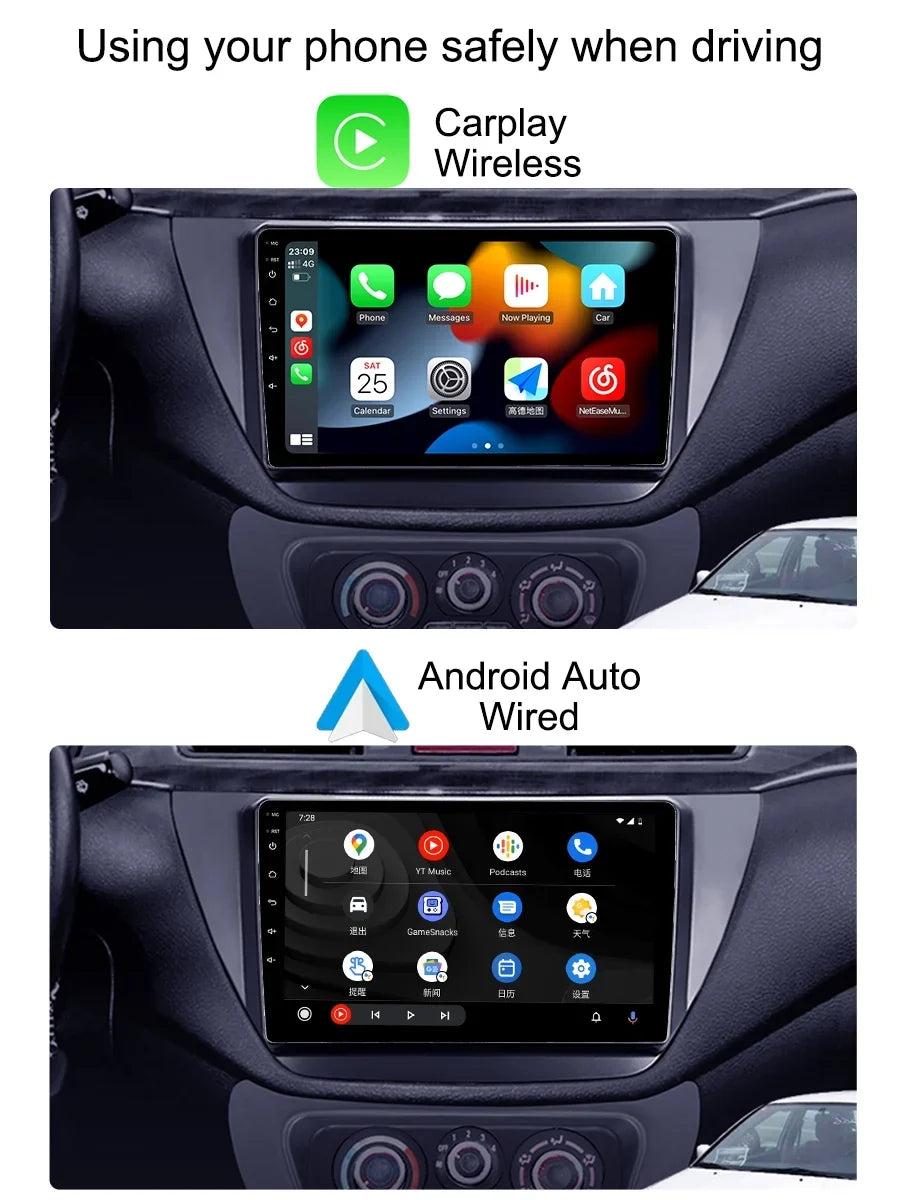 Carplay Car Radio Sizetereo For Mitsubishi Lancer 9 CSize 2000 - 2010 GPSize Navi Android Sizecreen With Bluetooth Android Auto