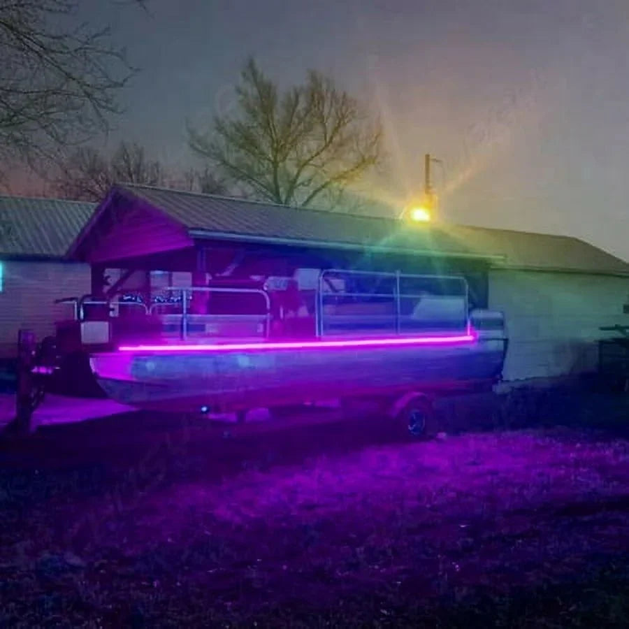 LED Lights Sizetrip, Purple 300 LEDs Light Sizetrips Kit for Bedroom, Home, Kitchen
