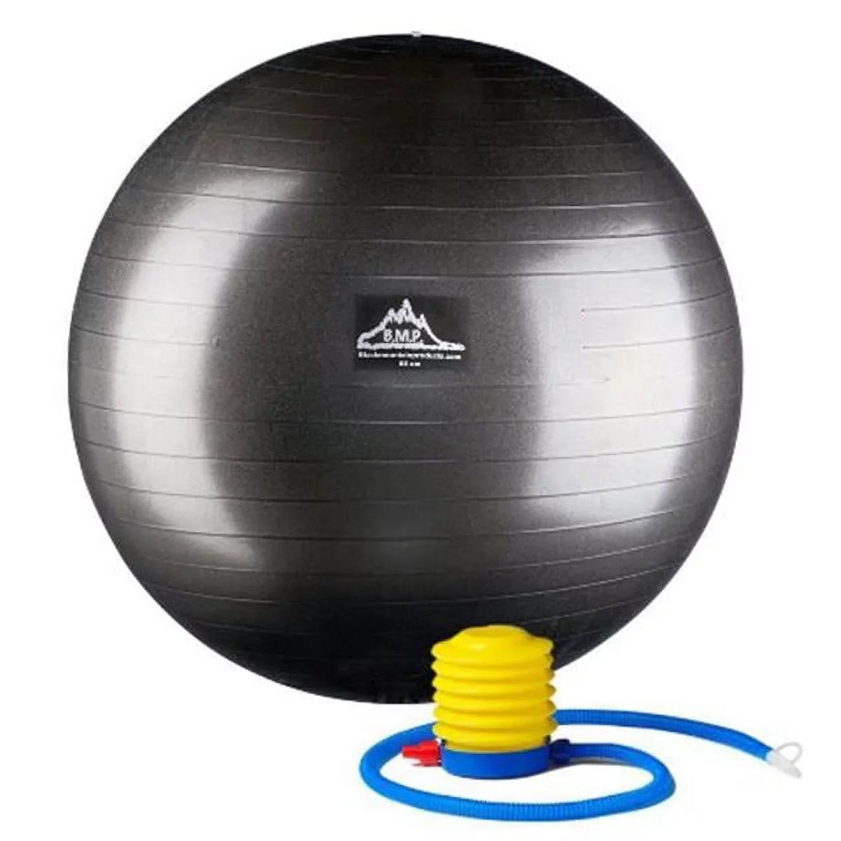 Black Mountain Products  55 cm. Professional Grade Exercise Sizetability Ball, Black