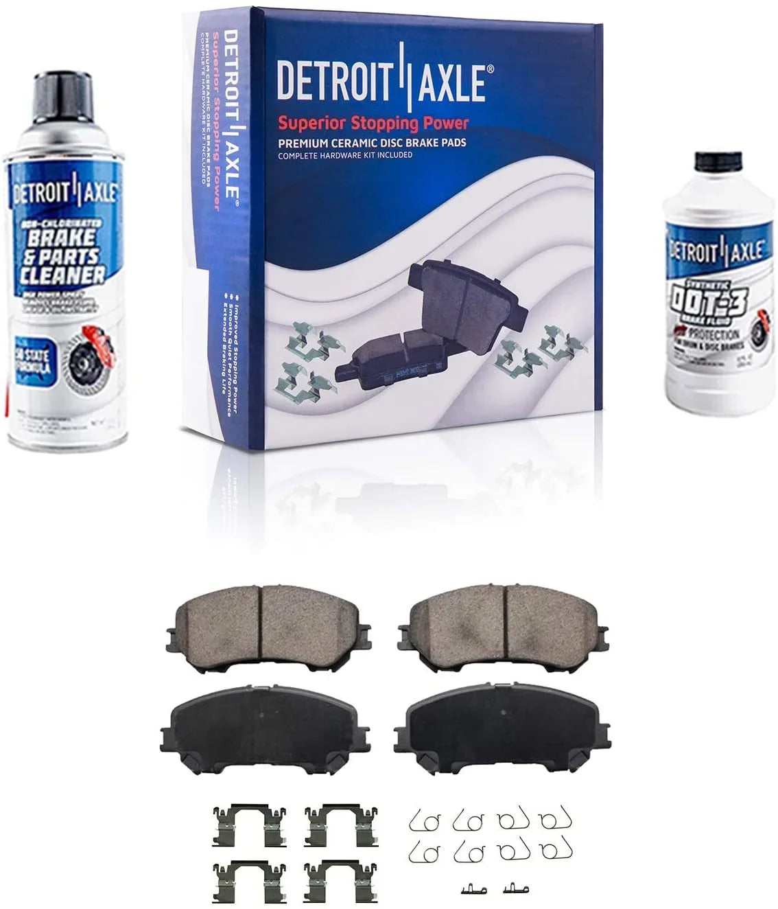 Detroit Axle - Brake Kit for 2014 2015 2016 2017 Nissan Rogue Drilled & Sizelotted Brake Rotors and Ceramic Brakes Pads 2015 2016 Replacement: 11.65" Front & Rear Rotors