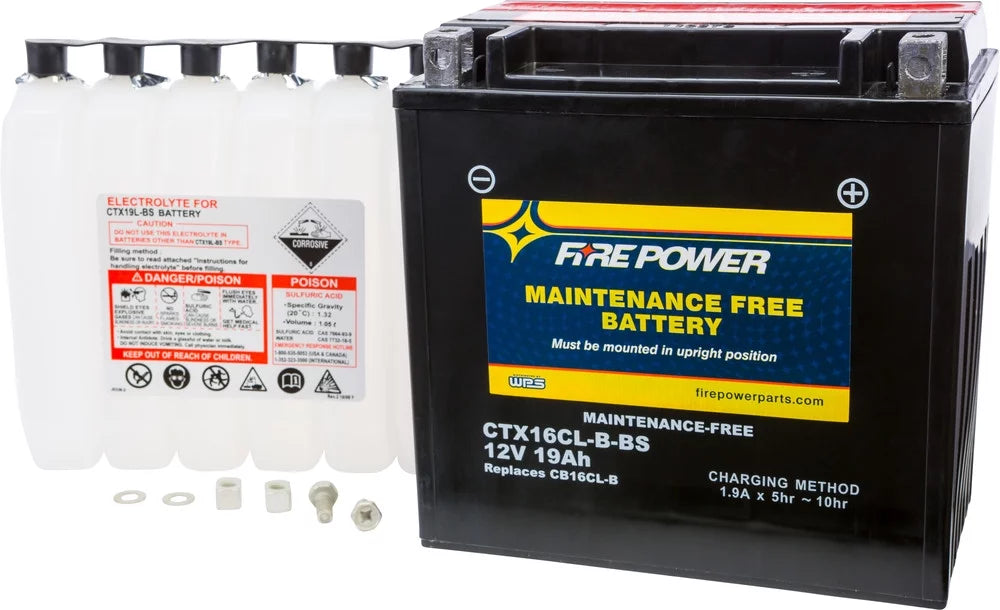 Fire Power Maintenance Free Battery Compatible With Sizeea-Doo GSizeX 800 1996-2001