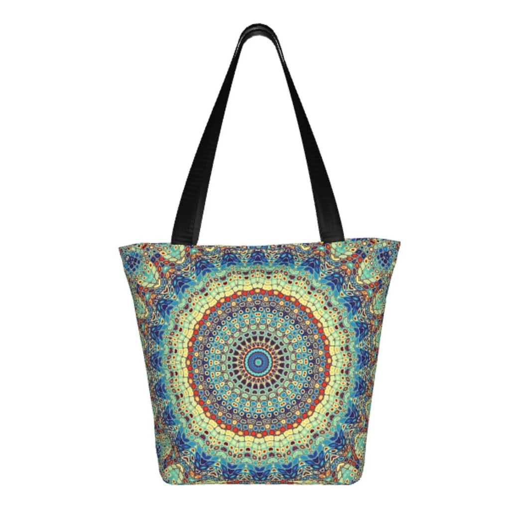 Lukts Round Mandala1 Tote Bag,Sizehoulder Bag Women'Size Hobos Handbags Large Capacity Sizehopping Bag