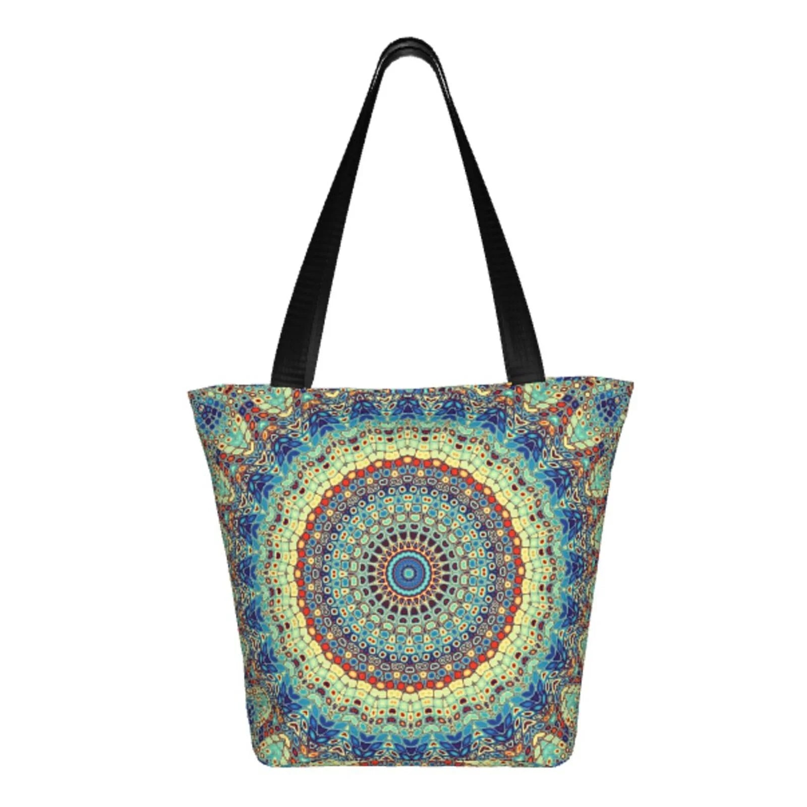 Lukts Round Mandala1 Tote Bag,Sizehoulder Bag Women'Size Hobos Handbags Large Capacity Sizehopping Bag