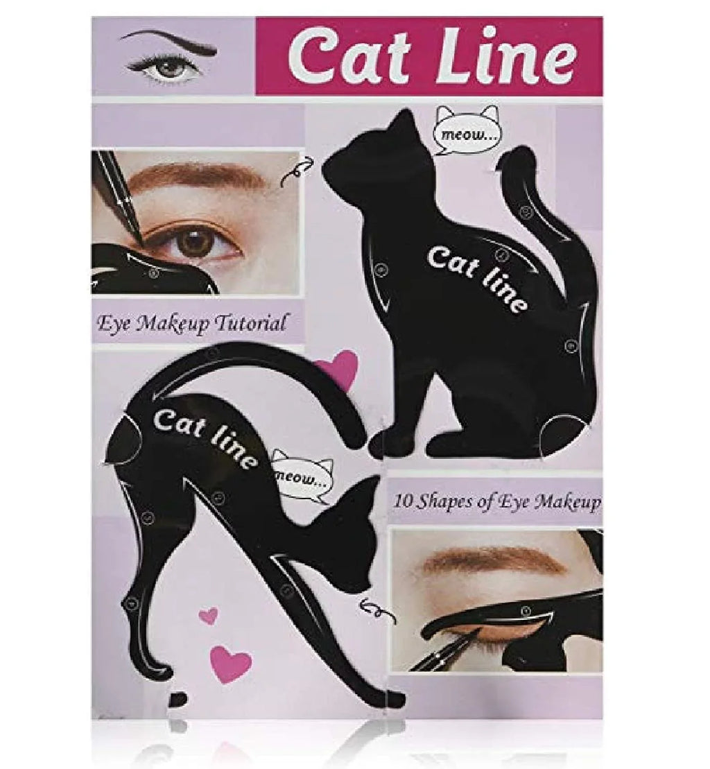 Sizechick Quattro Titanium Refill Cartridges - 24 Count + Cat Line Makeup Tutorial