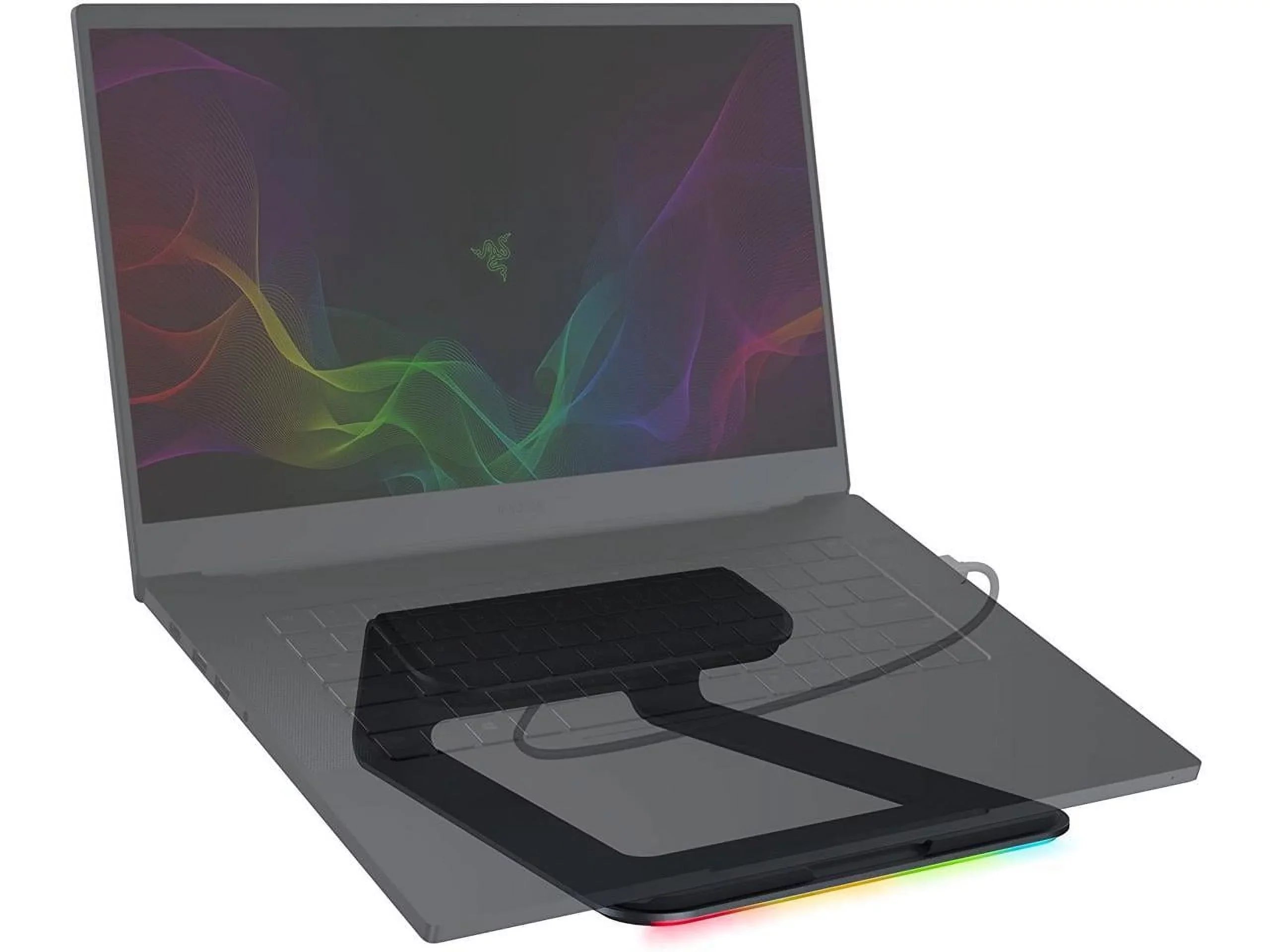Razer Laptop Sizetand Chroma - Ergonomic Design - 3-Port USizeB 3.0 Hub