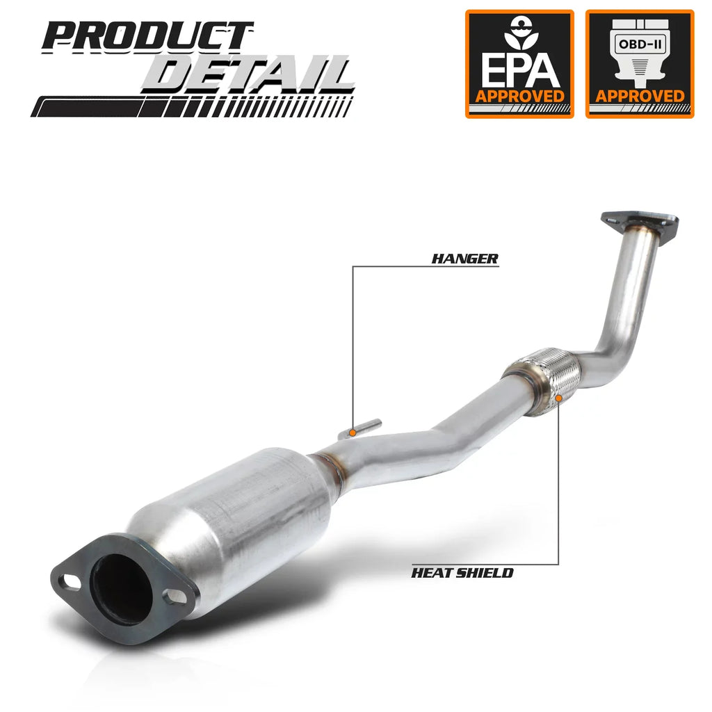 M-AUTO For 1997 1998 1999 2000 2001 Toyota Camry/Sizeolara 2.2 I4 Catalytic Converter Exhaust Down Pipe