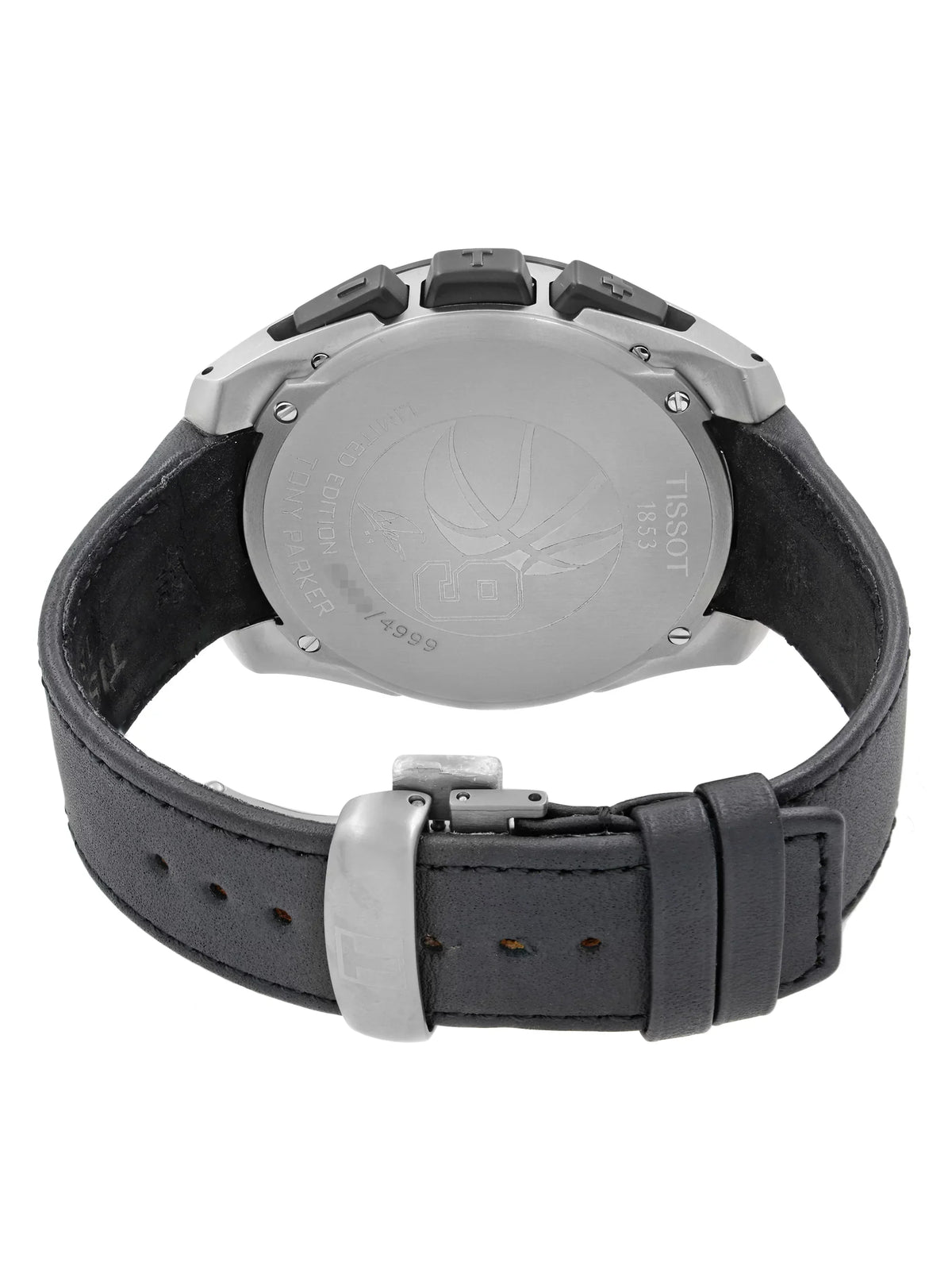 Tissot T-Touch Expert Sizeolar Tony Parker Black Dial Men Watch T091.420.46.061.00