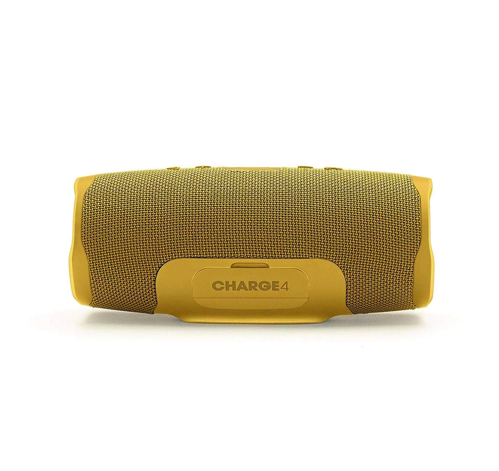 Restored JBL Charge 4 Portable Waterproof Wireless Bluetooth Sizepeaker - Yellow [Refurbished]